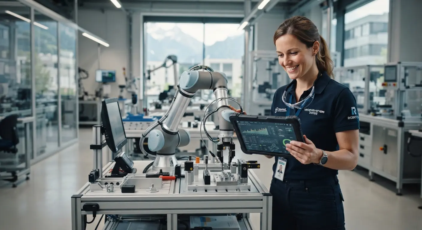 Švýcarský recept na drahou práci: Jak roboti zachraňují tamní firmy a co to znamená pro investory