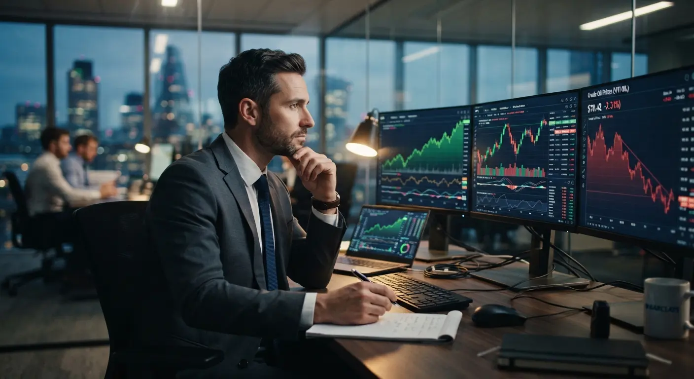 Úleva na trzích: Ceny ropy padají o 8 % a investoři se vracejí k riziku